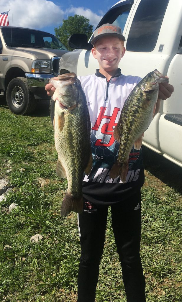 Toby Wilson Son Fishing the Black Warrior River